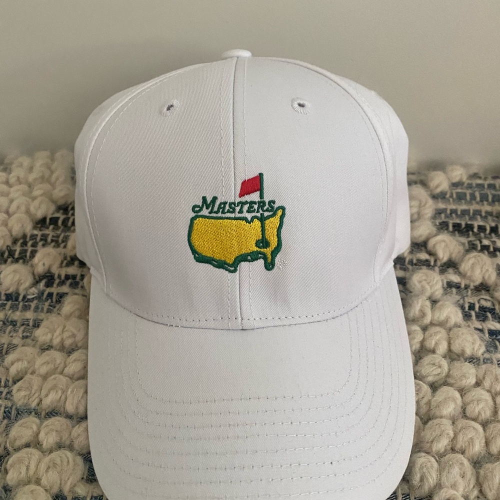 Augusta National Issued White Masters Golf Cap